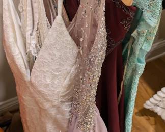 Gorgeous dresses.;.All colors all types.