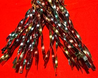 Metal Metallic Ribbon Ornaments