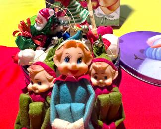 1960's Knee Hugger Elfs, big and small