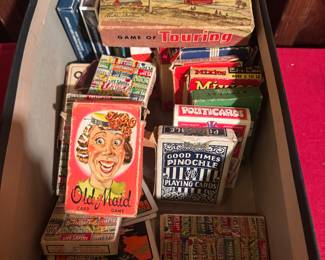 Vintage playing cards