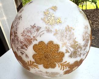 Hollywood Regency German Lamp Globe
