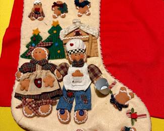 Gingerbread Christmas Stocking