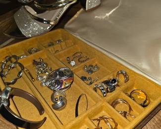 Various types of jewelry