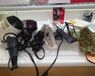Curling irons and dryers