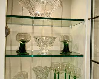 Crystal glassware 