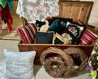 Cedar Trunk, Decorator Pillows, Home Decor 