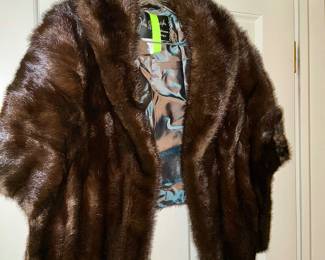 Vintage, Mink, Stole 