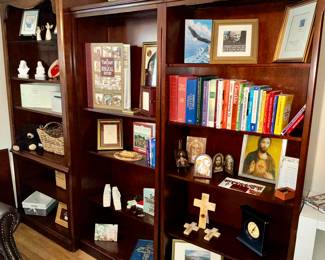 Book Cases, Religious, spiritual, motivational items 