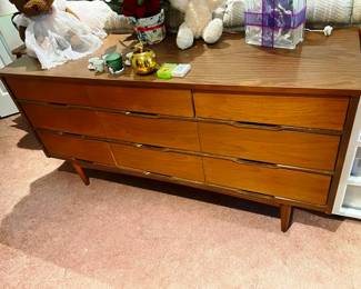 Mid-Century console dresser cabinet