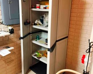 Selling the Rubbermaid cabinets