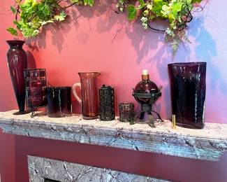 Art glass collectibles