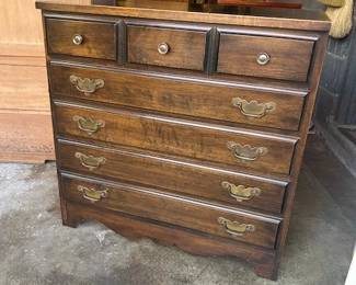 Dove tail drawers! Solid wood.