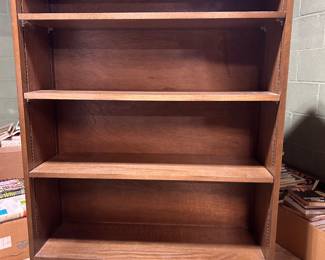 This is our largest bookcase and solid!