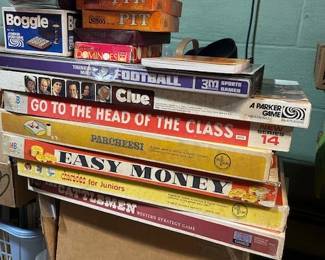 Games! Older and vintage but so fun to play and reminisce.