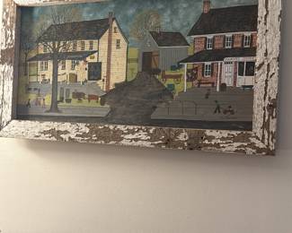 Dolores Hackenberger Zane’s Antique Shop Oil on Canvas 