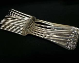 Sterling Silver Forks, CEO. H. ELSON & RICHARDS