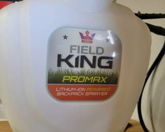 FIELD KING PROMAX LITHIUM-ION POWERED BACKPACK SPRAYER $40.....NEW $150