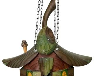 Hanging Acorn Fairy House 