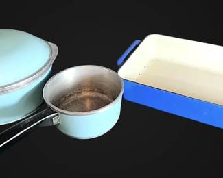Cast Iron Enamel Baking Pan Club Pans