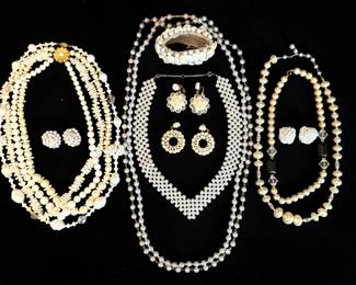 Faux Pearl Costume Jewelry 
