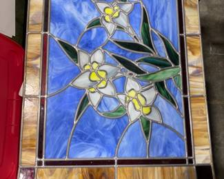 one more stain glass from former Methodist Church in Oak Ridge