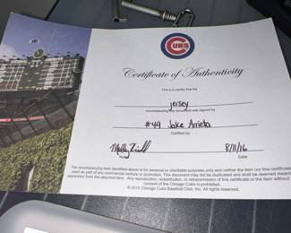 Cubs COA