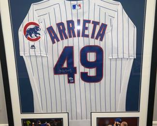 Jake Arrieta Chicago Cubs Autographed Jersey