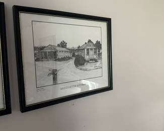 Framed art print of "The Rat Pack"