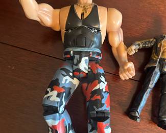 1999 WCW Tuff Talkin' Wrestlers Konnan K-Dogg action figure by Toy Biz.
