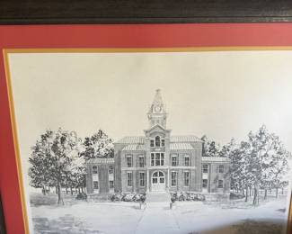 Framed artwork