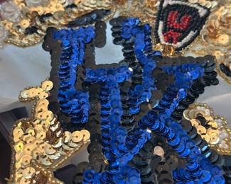 University of Kentucky sequin and beaded patch