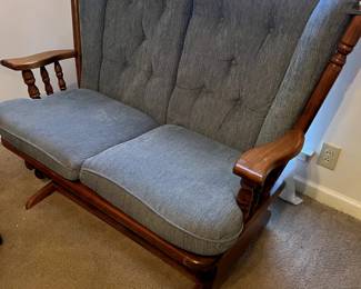 Love seat rocker / glider