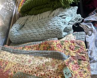 Quilt, blankets