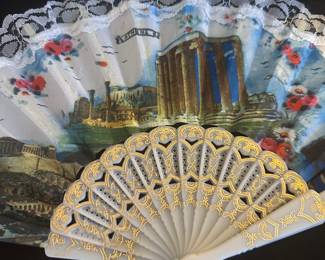 decorative folding hand fans
