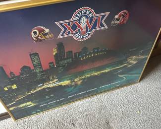 Super Bowl XXVI Poster