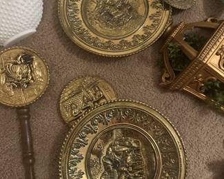 Vintage Brass Wall Plates