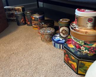 Decorative tins
