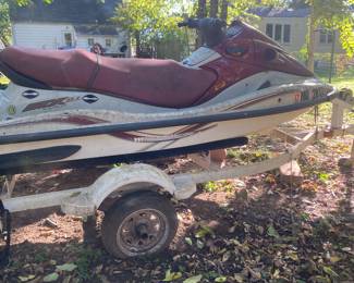 Sea doo and trailer(getting replacement title)