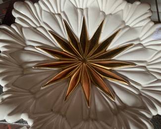 Vintage glass dish