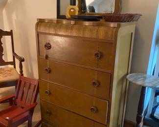 Unusual chest of drawers. Great condition.