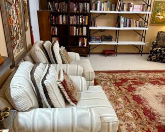 Mid Century Furniture. Bookcases and Books.