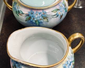 Vintage Creamer and Sugar Bowl.