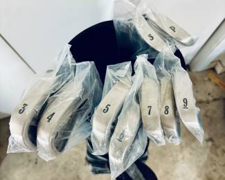 Callaway Golf Big Bertha X-12 Irons. (3 - PW Still in Plastic Wrap).