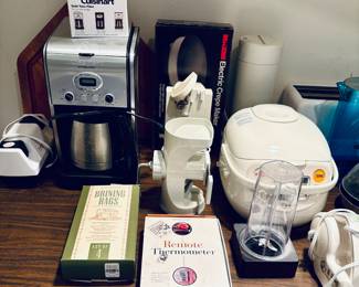 Selection of Kitchen Appliances.