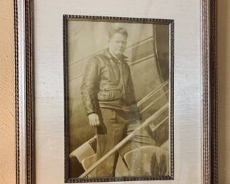 Vintage American Airlines Pilot FramedWall Art.