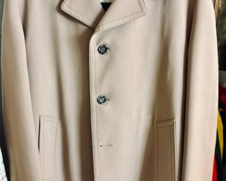 Designer London Fog Overcoat.