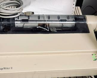 Vintage Apple ImageWriter II Dot Matrix Printer.