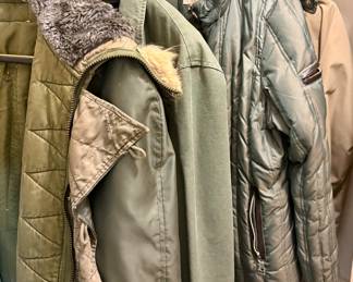 Selection of Men's Heavy Jackets and Coats.
