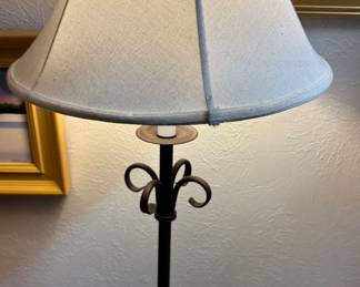Iron Decorative Floor Lamps. (2)