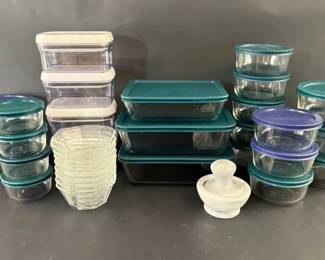 Pyrex OXO Glass Storage and Kitchen Essentials Lot